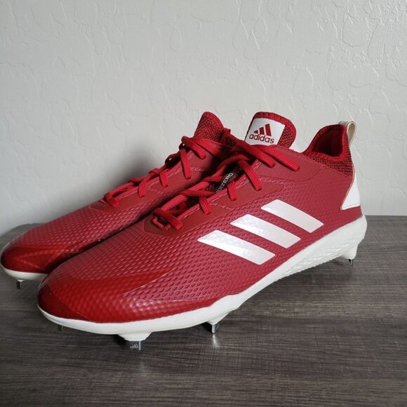 Adidas Adizero Afterburner Metal Baseball Cleats Red Size Mens 14 CG5217 NEW NWT - Picture 10 of 10